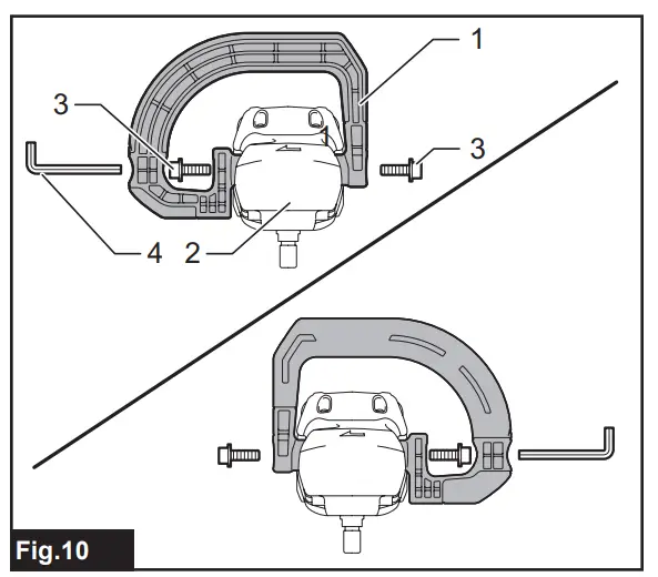 Installing lope handle