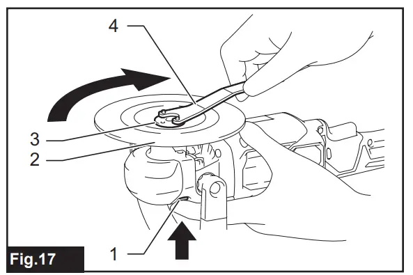 Installing wool bonnet