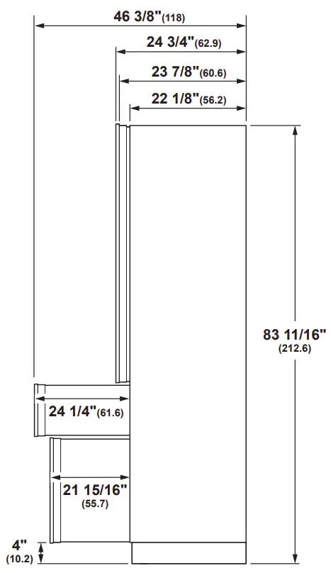 Overall Dimensions Illustration