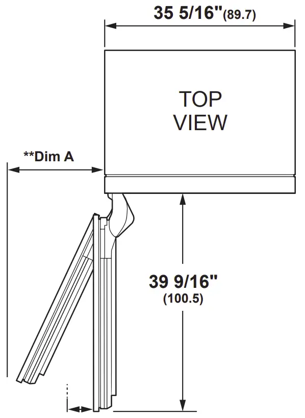 Overall Dimensions Illustration