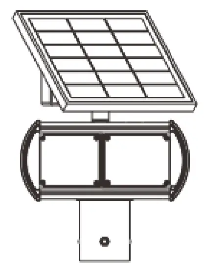 TELRAN 410007 Solar LED Dual Sided Warning Light 2 - fig 5
