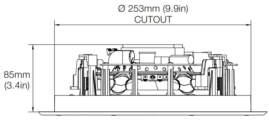 Bowers Wilkins CCM362 CCM382 Ceiling Speaker -CCM382