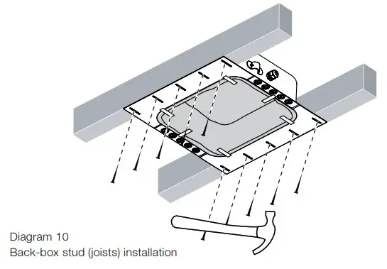 Bowers Wilkins CCM362 CCM382 Ceiling Speaker -Using a Pre-mount Kit 10