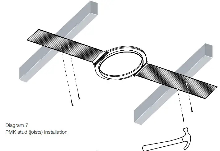 Bowers Wilkins CCM362 CCM382 Ceiling Speaker -Using a Pre-mount Kit 6