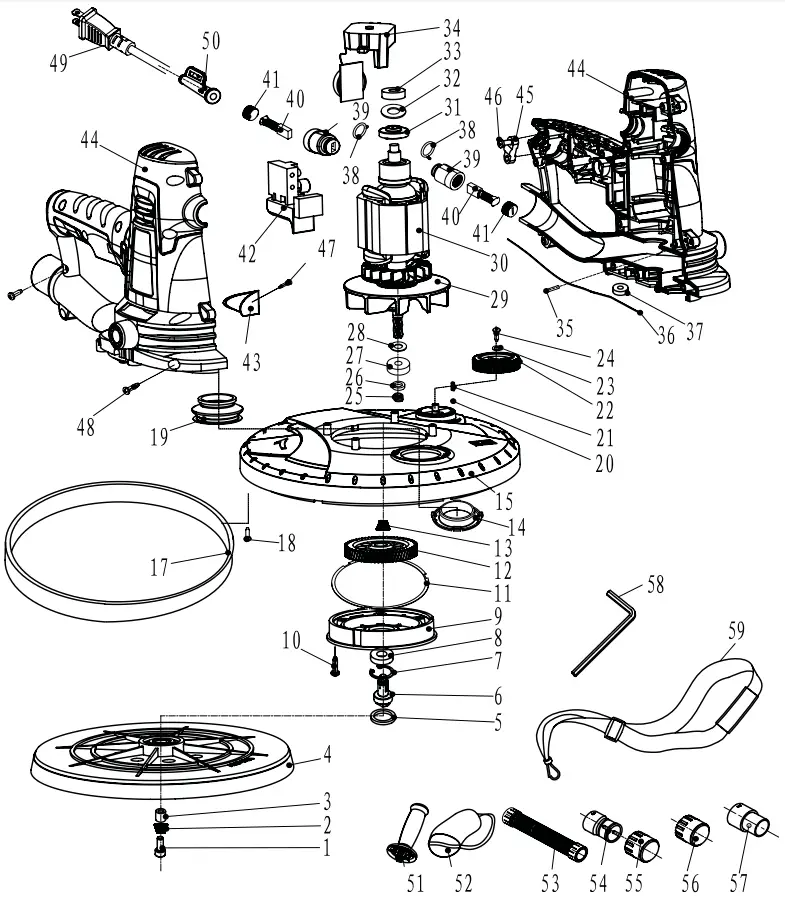 Exploded View & Parts List