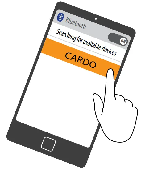 cardo Freecom 4 Plus 4 Way Intercom Communication System -Pair Phone