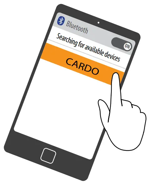 cardo Freecom 4 Plus 4 Way Intercom Communication System - one P