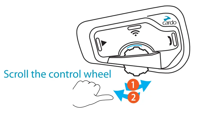 cardo Freecom 4 Plus 4 Way Intercom Communication System -utton any Pr 25