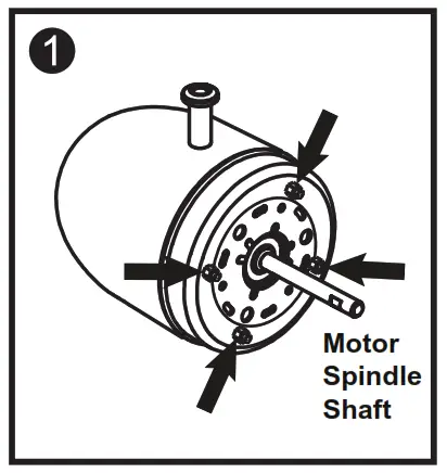 anko YS-1201GD BK (Black) 30cm bench fan - 1