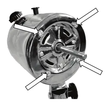 anko YS-1201GD BK (Black) 30cm bench fan - 10