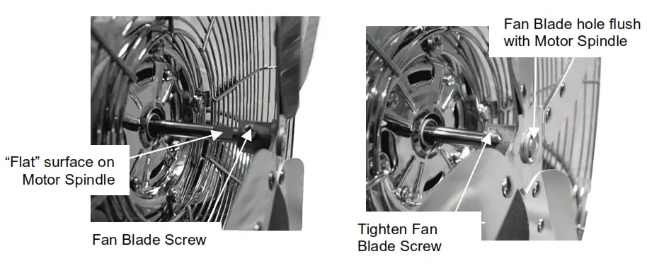 anko YS-1201GD BK (Black) 30cm bench fan - 11