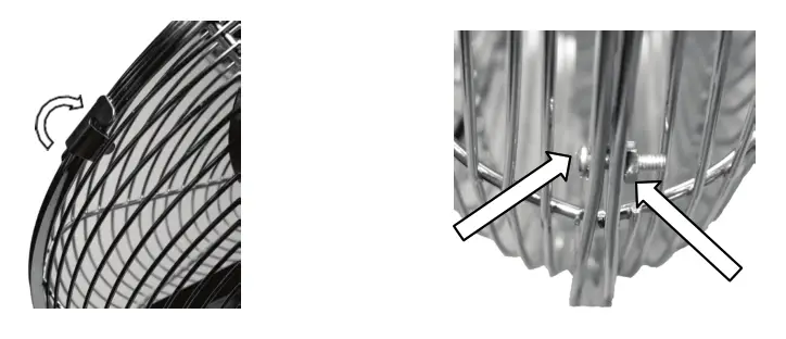 anko YS-1201GD BK (Black) 30cm bench fan - 14