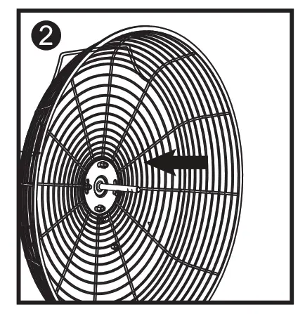 anko YS-1201GD BK (Black) 30cm bench fan - 2