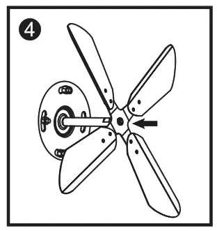 anko YS-1201GD BK (Black) 30cm bench fan - 4