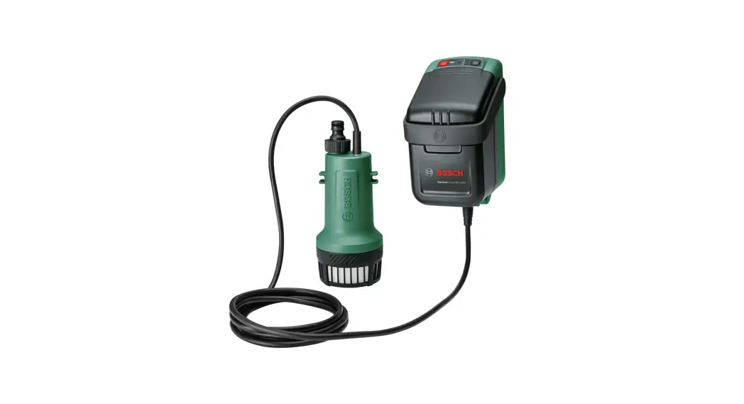 Bosch Gardenpump 18v-2000 Rainwater Pump Instruction Manual