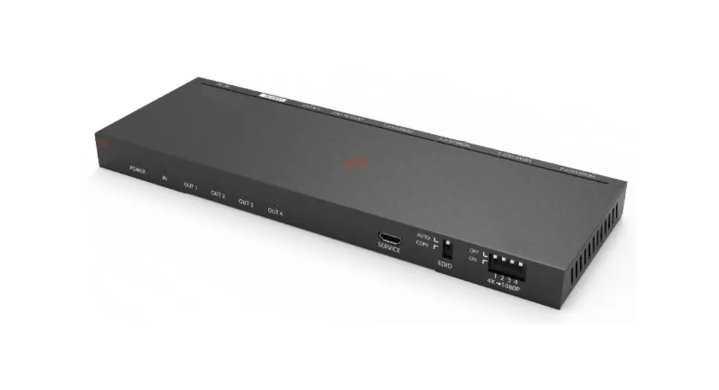 Vigillink Vlsp-ad14h20 Hdmi 2.0 1x4 Splitter With Audio Breakout And Down Scaling User Manual