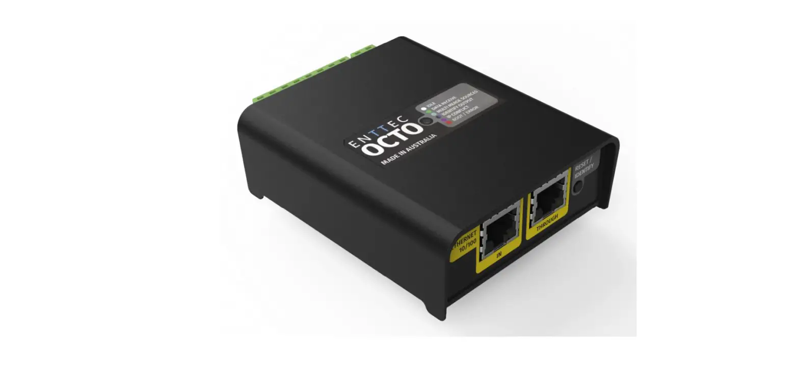 Enttec 71521 Octo Mk2 Led Pixel Controller User Manual