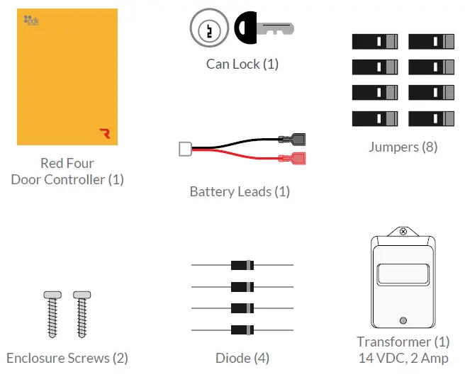 pdk-Red-4-Door-Controller-FIG-1