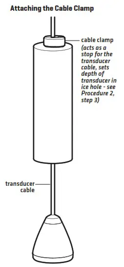 HUMMINBIRD 710211 Ice Fishing Transducer - Assembling the Transducer and Float 3