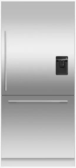 FISHER   PAYKEL RS36W80RU1_N Integrated Refrigerator Freezer, 36 Inch, Ice and Water