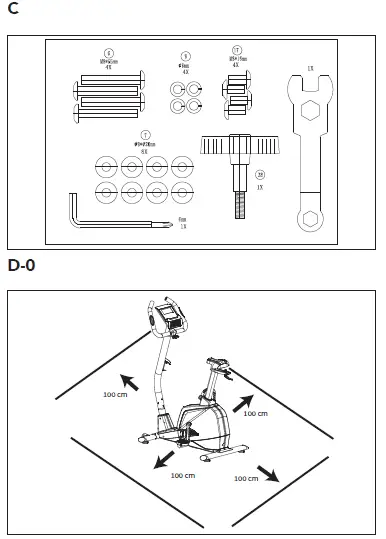 TUNTURI-Star-Fit-E100-Exercise-Bike-3