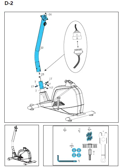 TUNTURI-Star-Fit-E100-Exercise-Bike-5