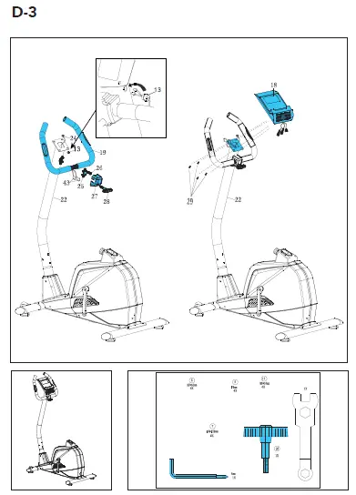 TUNTURI-Star-Fit-E100-Exercise-Bike-6