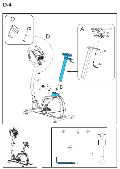 TUNTURI-Star-Fit-E100-Exercise-Bike-7