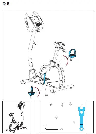 TUNTURI-Star-Fit-E100-Exercise-Bike-8
