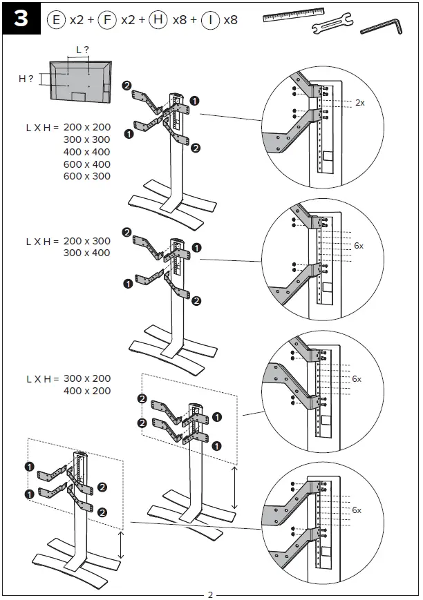 SALAMANDER-DESIGNS-AC-S-XL600-WH-Acadia-Mobile-Stand-fig-7