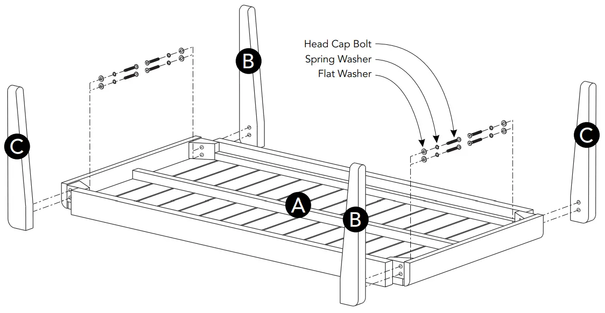 homestyles 5675-21 Outdoor Coffee Table - Fig 3