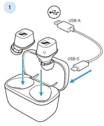 SENNHEISER CX 400BT True Wireless - 1
