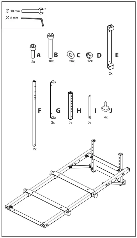 THRUSTMASTER T-Pedals Stand Instruction - fig 3