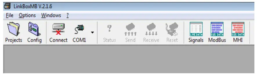 INMBSMHI048O000 Intesis Modbus Server Mitsubishi Heavy - Connections configuration