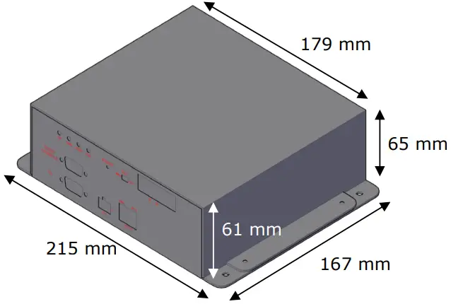 INMBSMHI048O000 Intesis Modbus Server Mitsubishi Heavy - Mechanical & Electrical characteristics