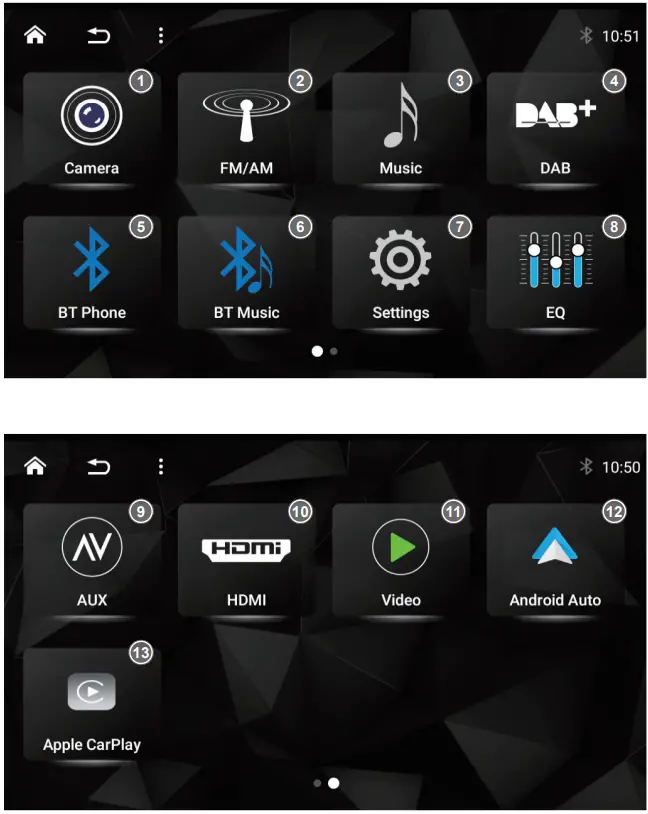 XZENT-X-527-2-Din-Infotainer-fig 3