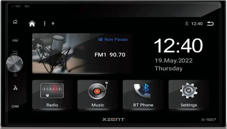 XZENT-X-527-2-Din-Infotainer-product