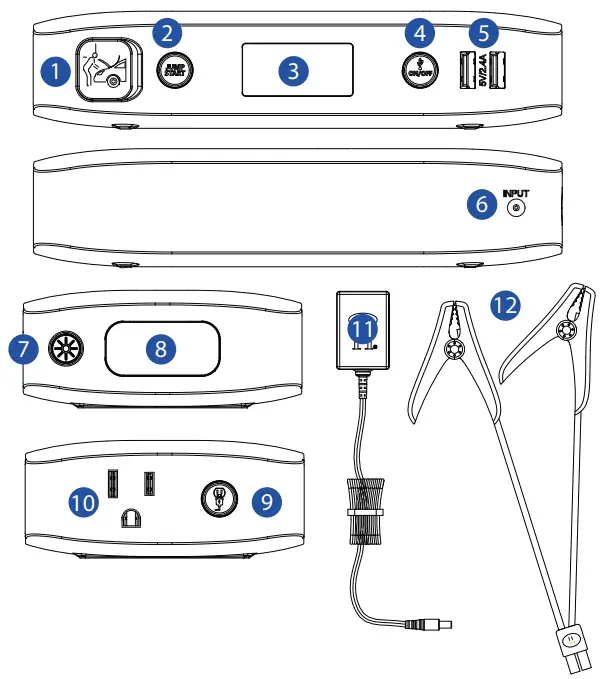 HALO Bolt ACDC Max - INCLUDED ITEMS