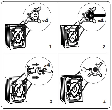 CROWN LW 86T Washing Machine - fig 5