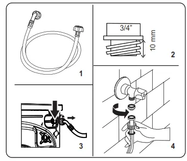 CROWN LW 86T Washing Machine - fig 9