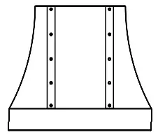 Elica FOG0182625 48 Inch Stainless Steel Wall Mounted Range Hood - fig 4