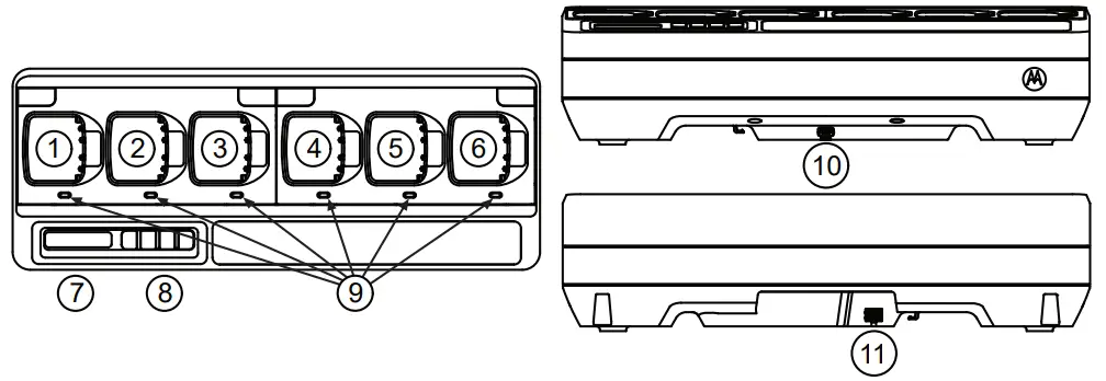 MOTOROLA Multi-Unit Charger Kits - Charger