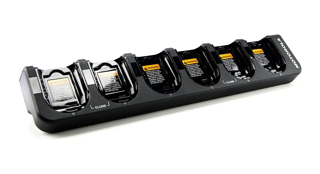 Motorola Multi-unit Charger Kits Instructions