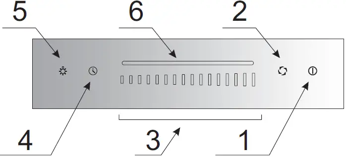 Amica KHF 695 605 S Kitchen Extractor Hood 01