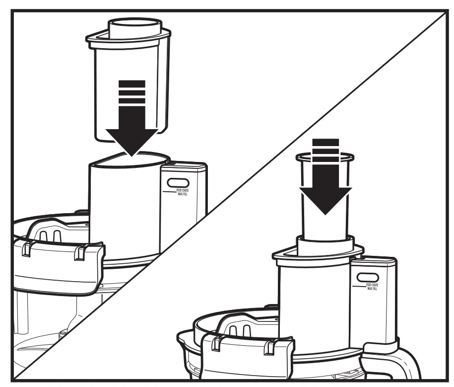 How to Use Stainless Steel
Chopping/Pureeing Blade