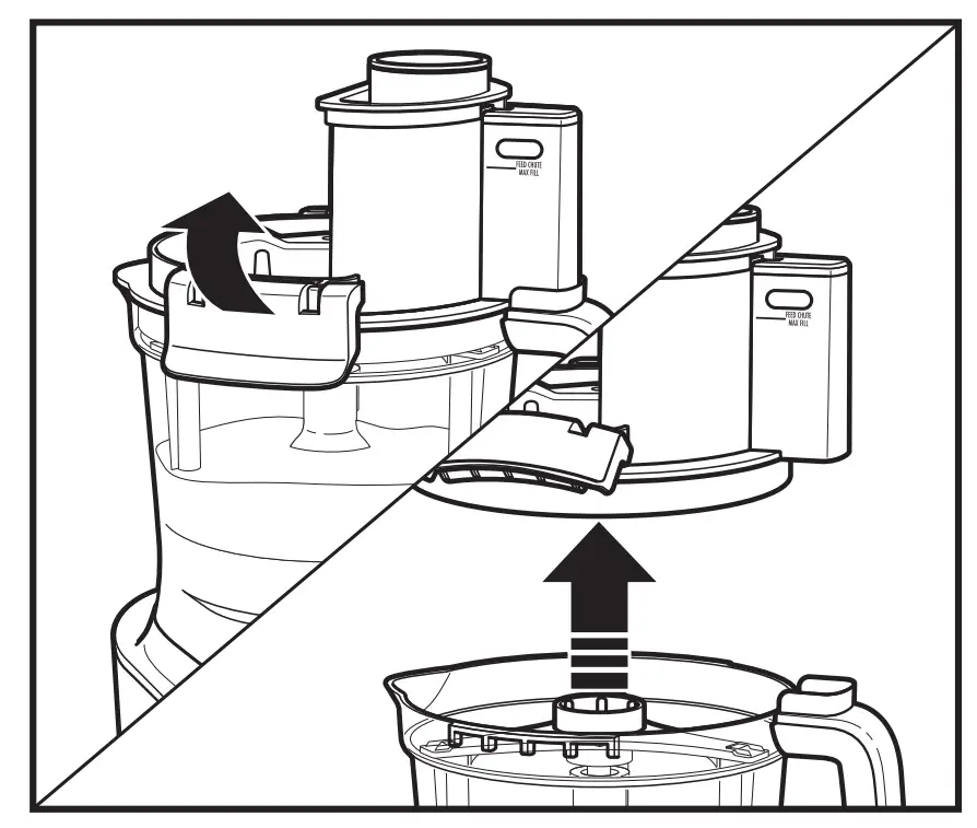 How to Use Stainless Steel
Chopping/Pureeing Blade