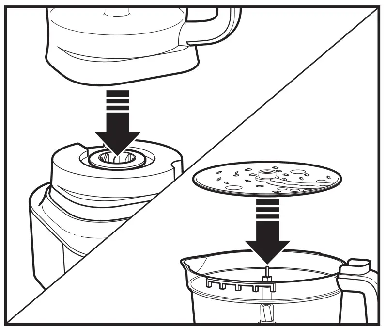 How to Use Reversible Slicing/ Shredding Disc