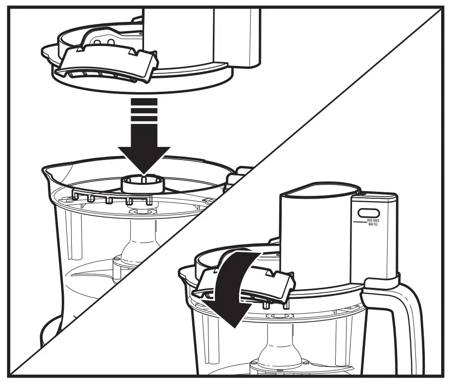How to Use Stainless Steel
Chopping/Pureeing Blade