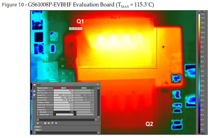 GaN Systems GS61008P-EVBHF E-HEMT Half Bridge Evaluation Board - Evaluation Board1