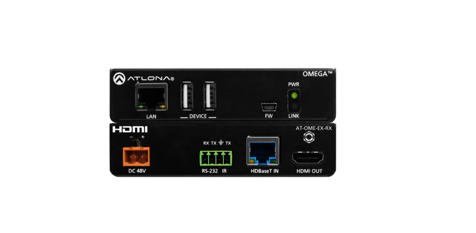 Atlona At-ome-ex-rx Omega 4k-uhd Hdmi Over Hdbaset Receiver With Usb Installation Guide Atlona At-ome-ex-rx Omega 4k-uhd Hdmi Over Hdbaset Receiver With Usb Installation Guide